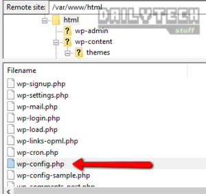 FTP WP Config